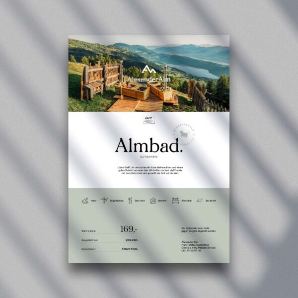 AlmBad Gutschein